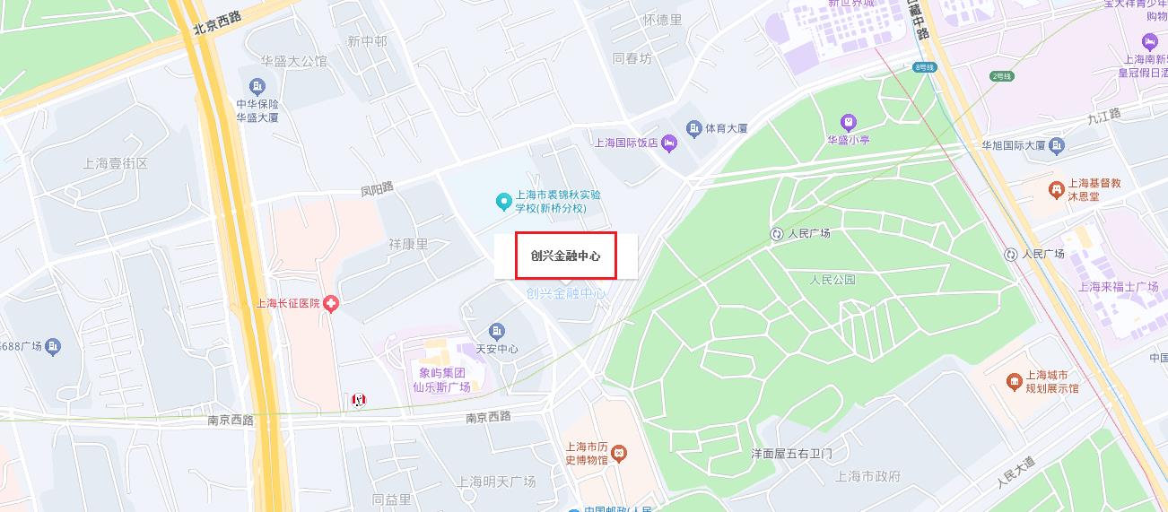 创兴金融中心交通区位图